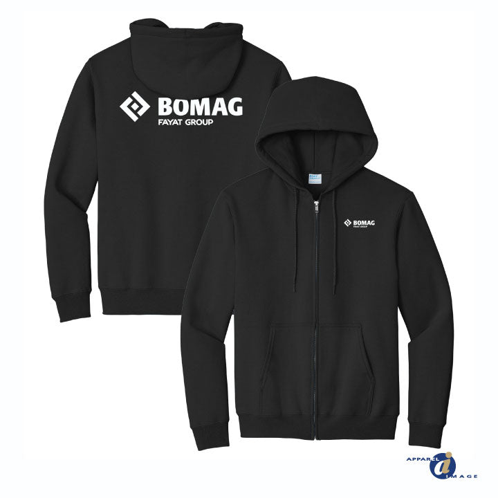 Full Zip Hooded Sweatshirt