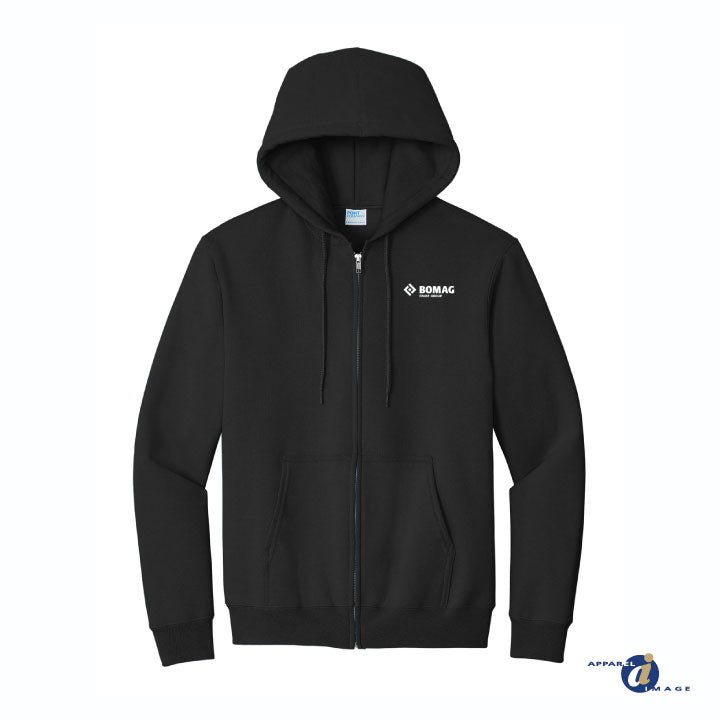 Full Zip Hooded Sweatshirt