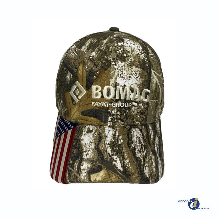 US Flag Camo Hat