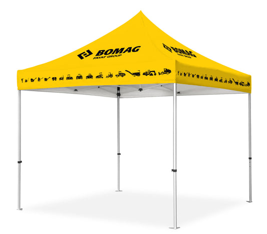 10' x 10' Deluxe Black Steel Trame Tent