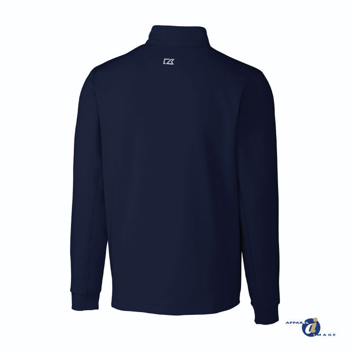 Cutter & Buck Traverse Stretch Quarter Zip - Navy
