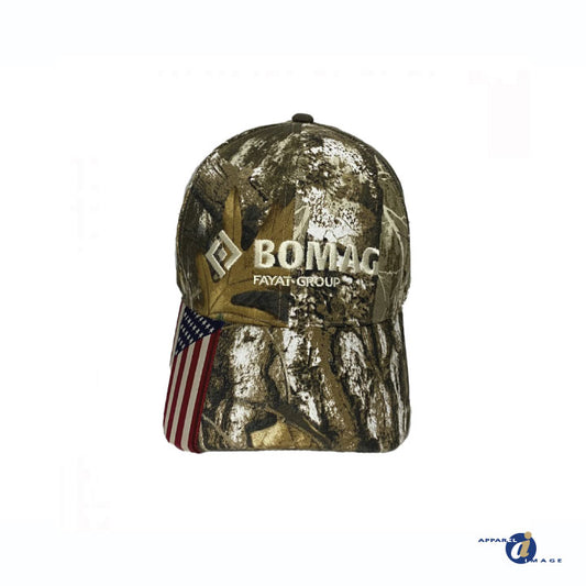 US Flag Camo Hat