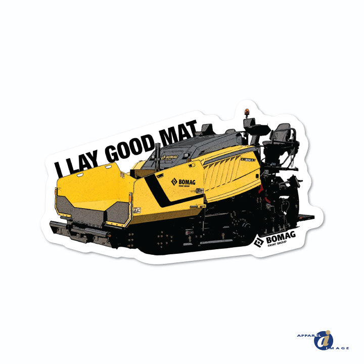 I Lay Good Mat Decal